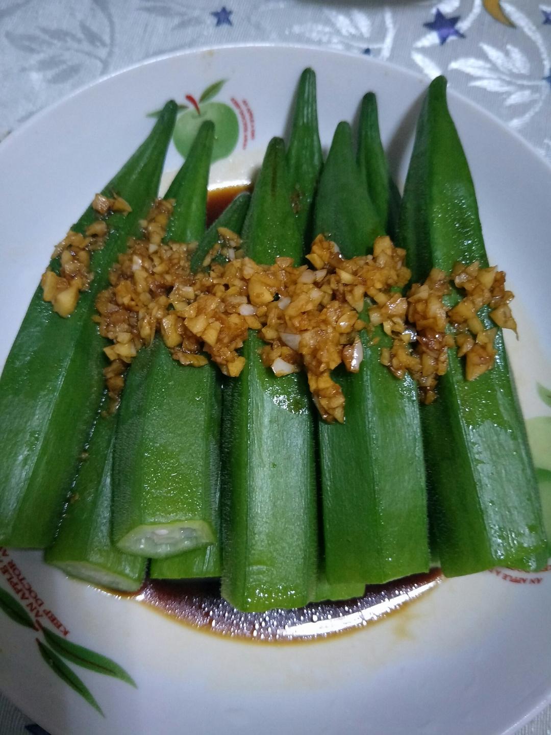 蒜蓉秋葵
