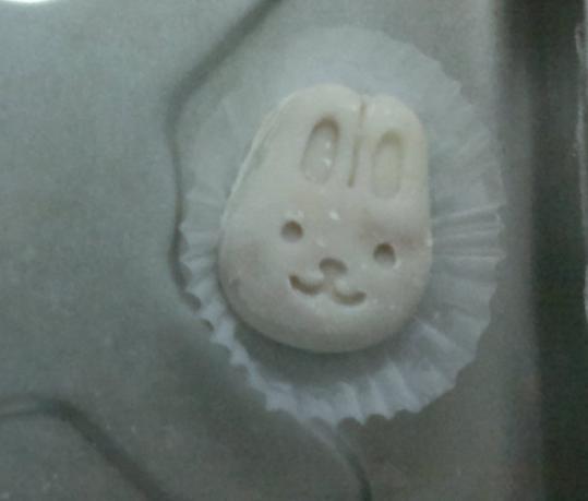 香芋板栗冰皮月饼（兔子造型）