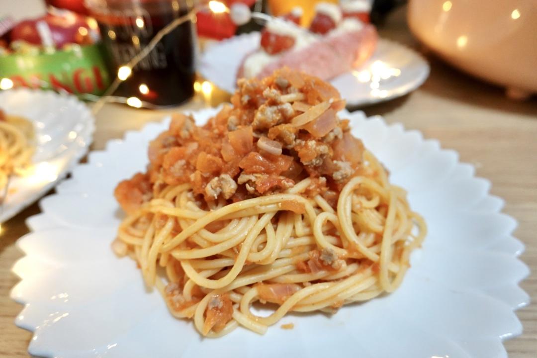 番茄肉酱意大利面