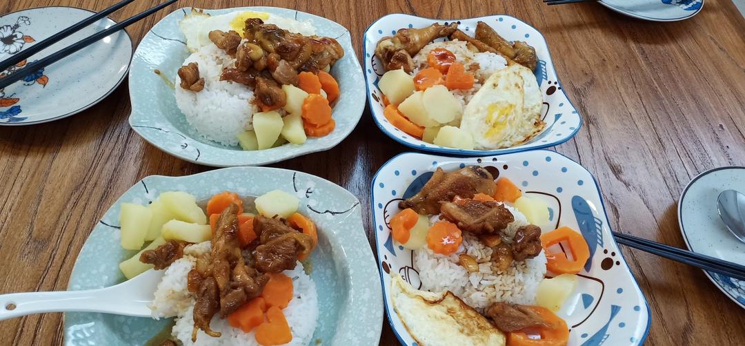 照烧鸡腿饭