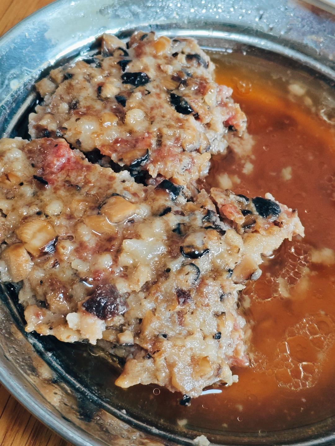 鲜香爽滑的蒸肉饼（饺子馅/馄炖馅 ）