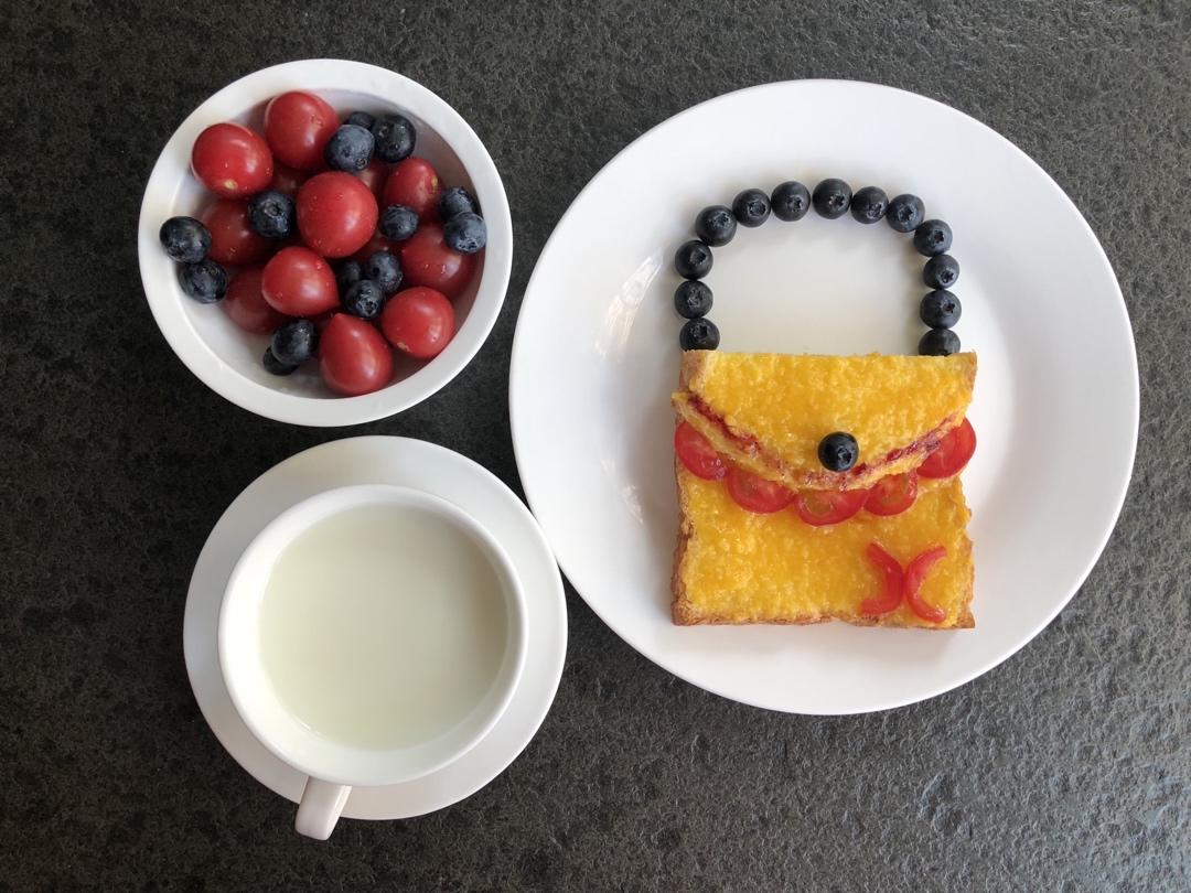 香奈儿包包开放式吐司