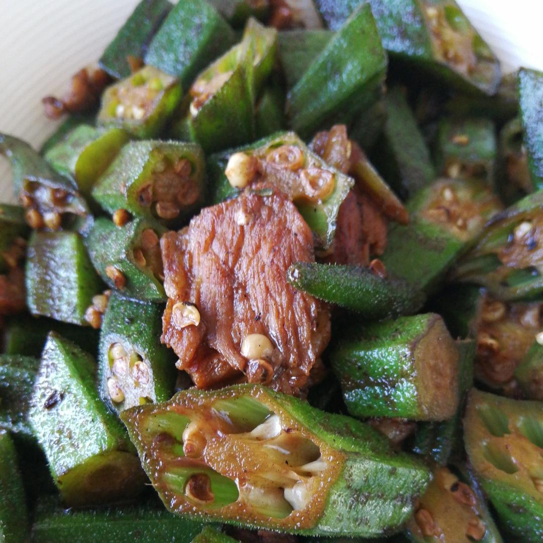 秋葵炒肉