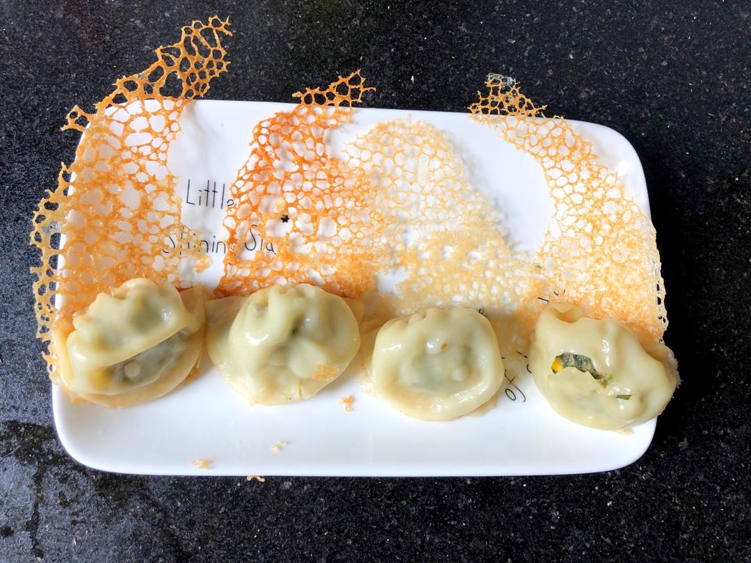 冰花蕾丝煎饺