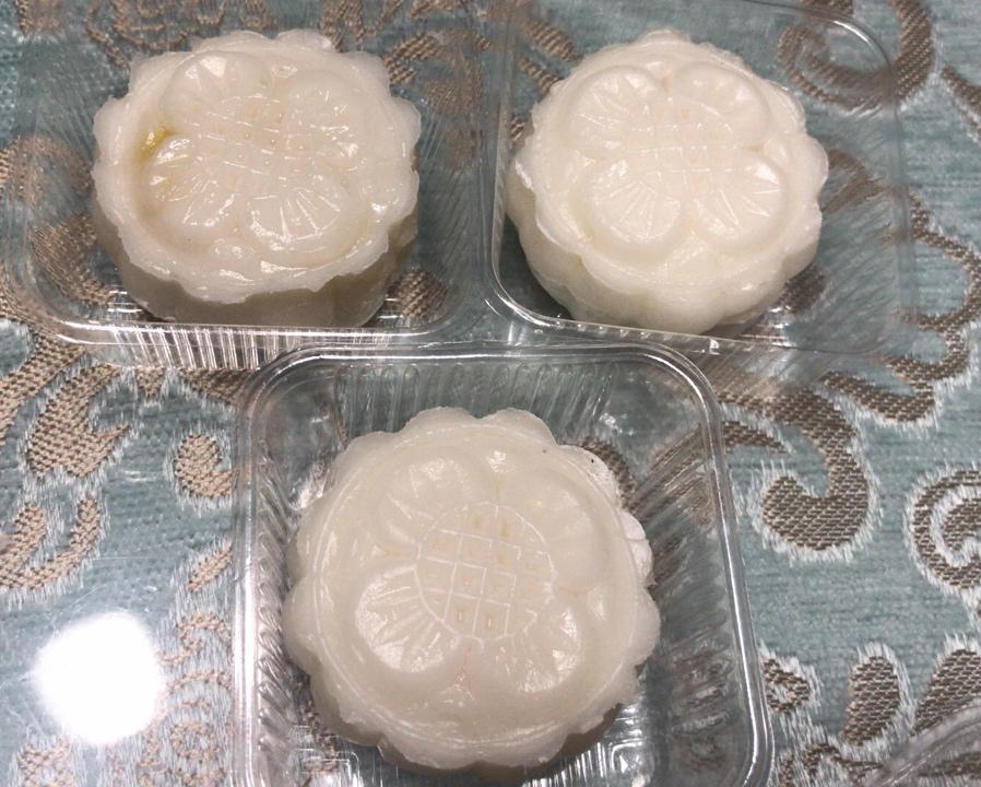 芒果芝士冰皮月饼（超Q弹！零失败~😊）