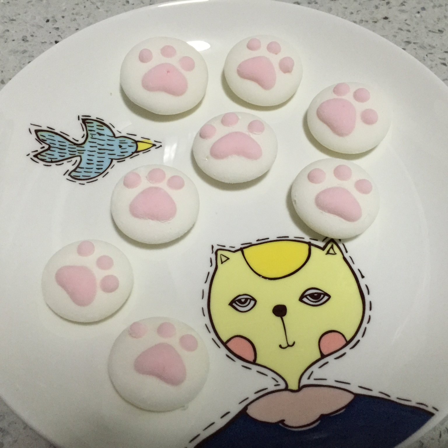 猫爪棉花糖