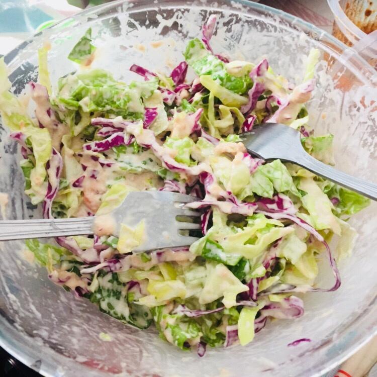 减肥的好帮手--三色金枪鱼沙拉