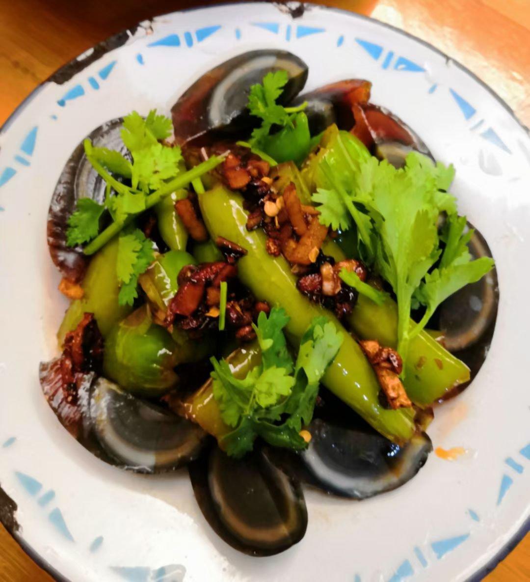 青椒皮蛋