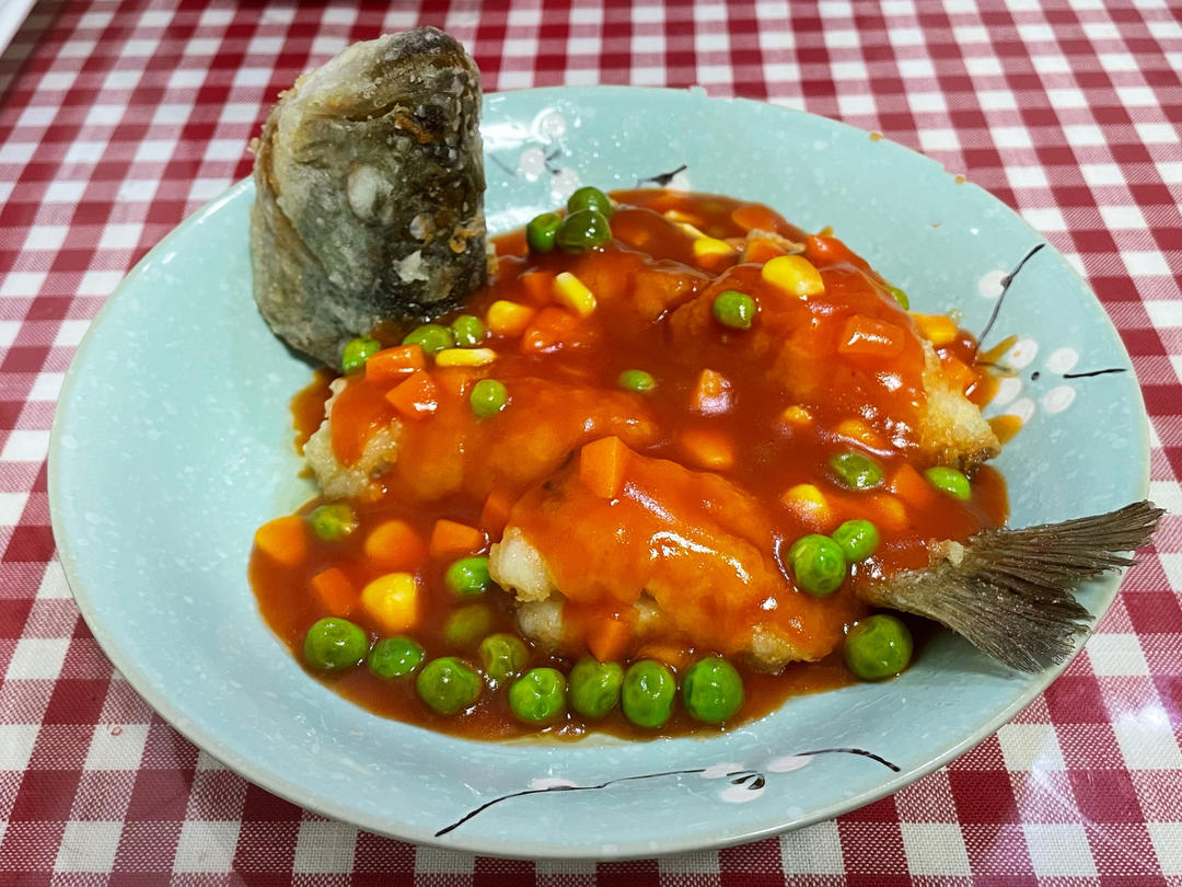 年菜必学【松鼠桂鱼】，给你多动图食谱，不信你学不会！（孔瑶原创食谱）