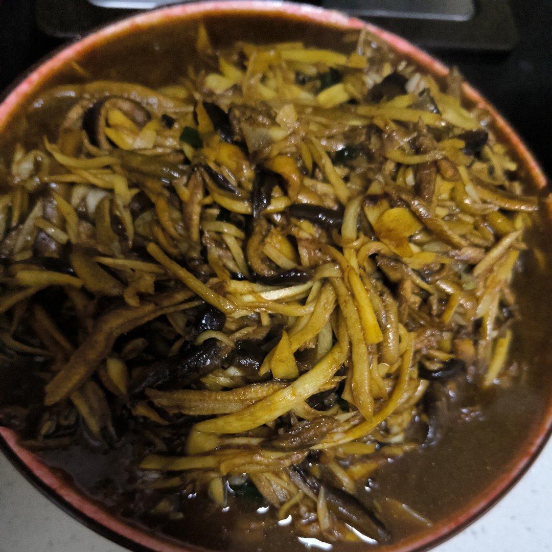 茭白鳝丝