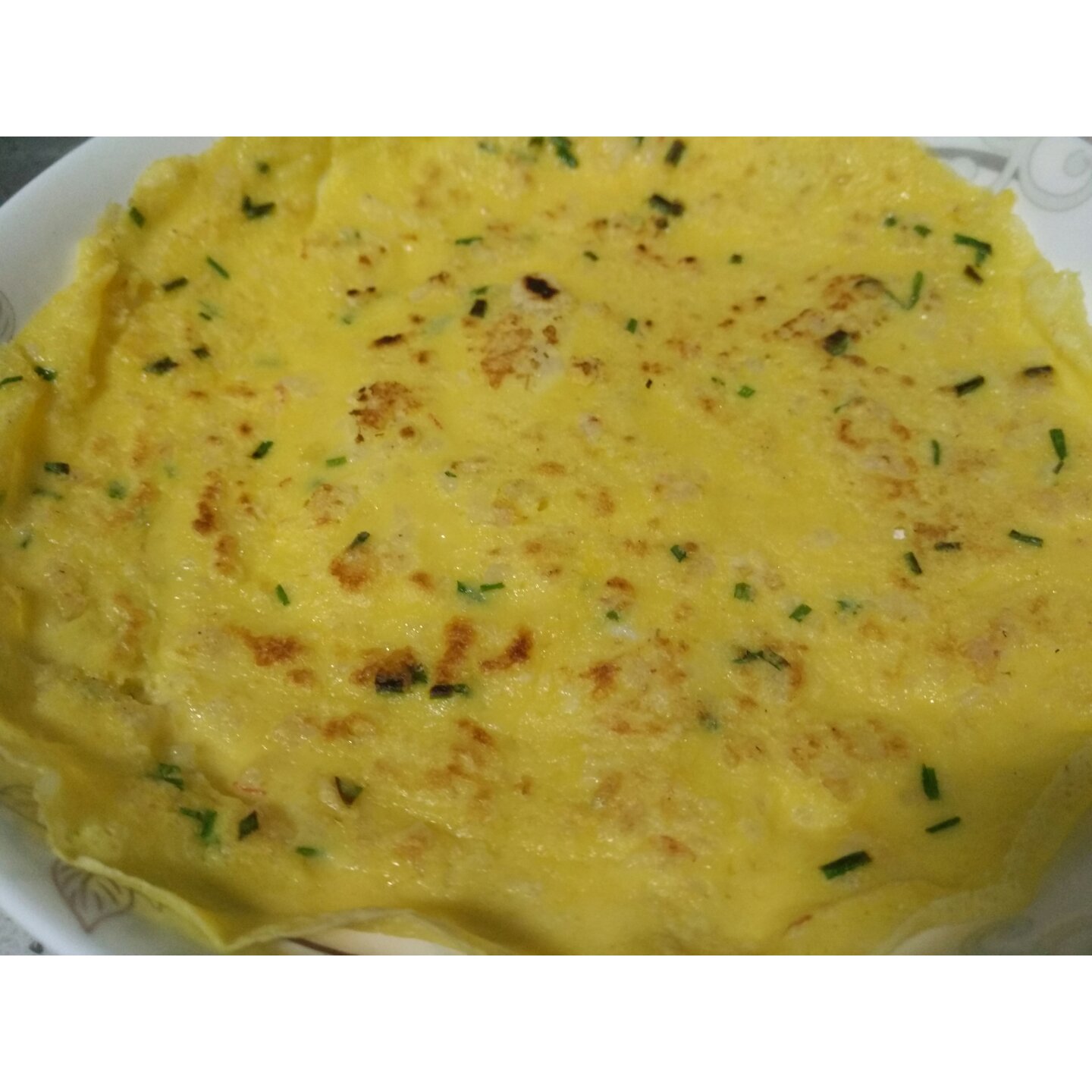 葱花鸡蛋饼
