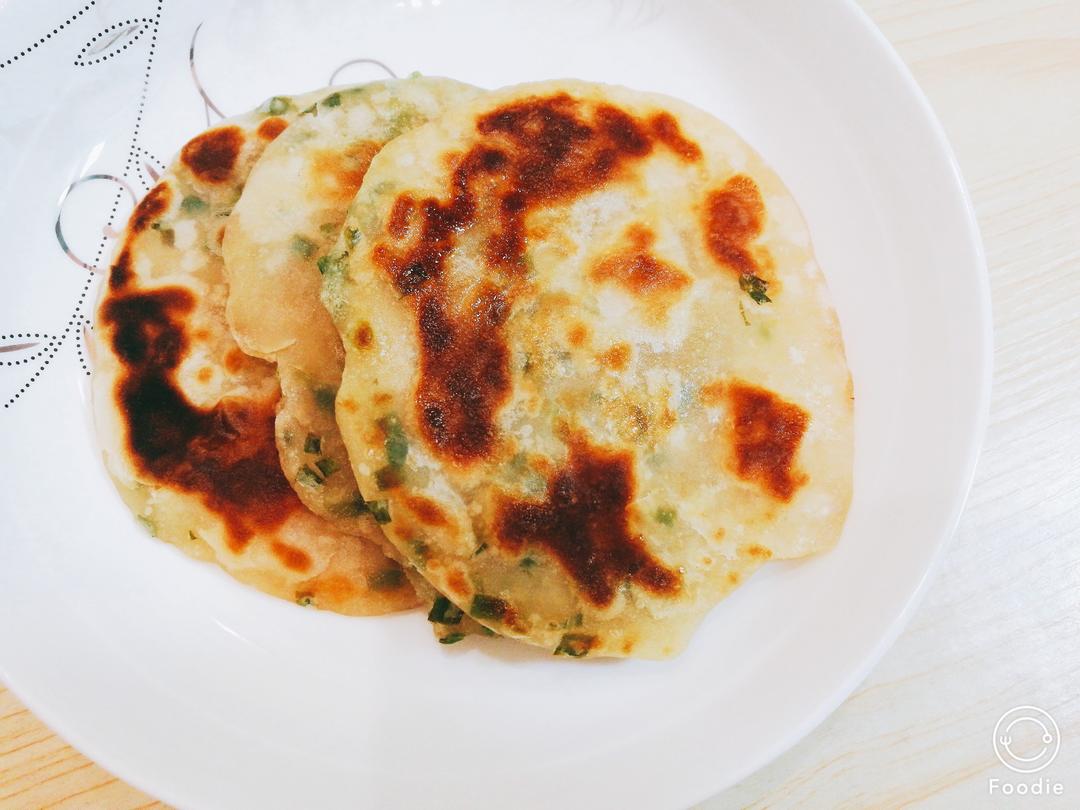 烫面葱油饼（家常简单版）