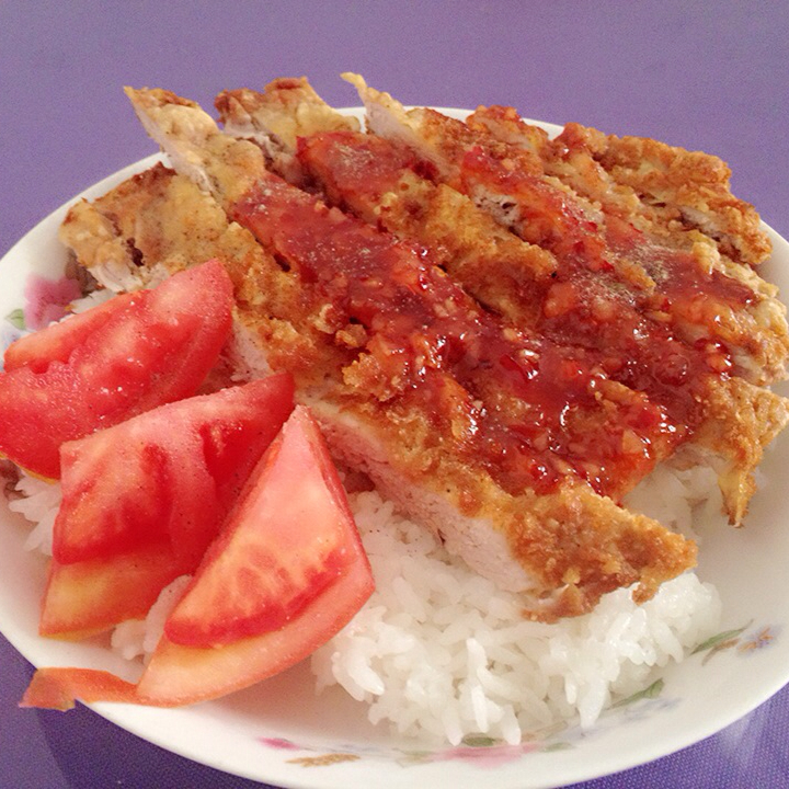 炸猪排 Fried Pork Steak