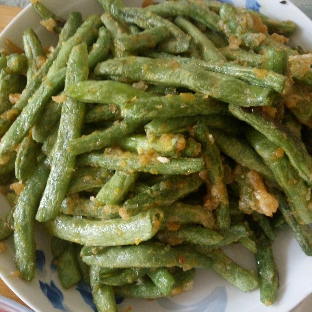 臭妞儿妈咪做的鸭黄豆角