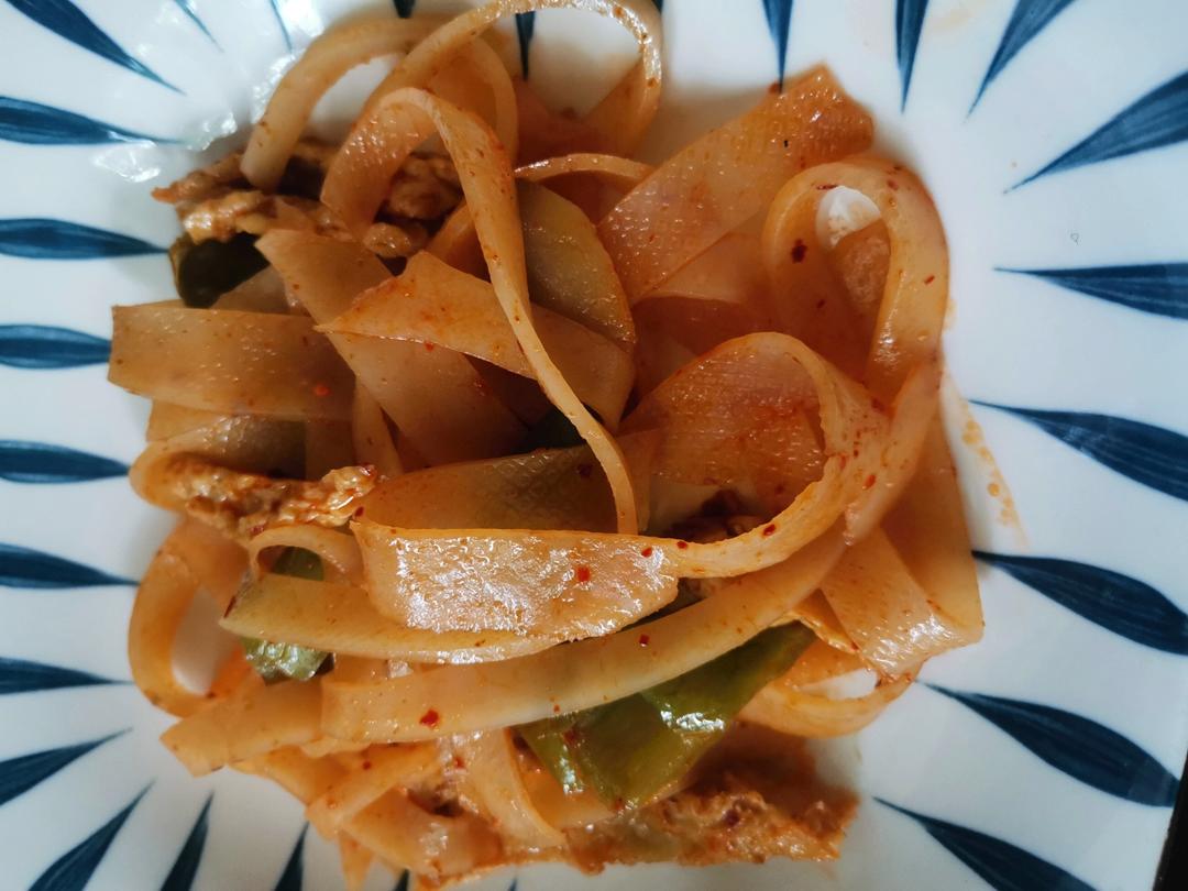 陕西美食之岐山擀面皮