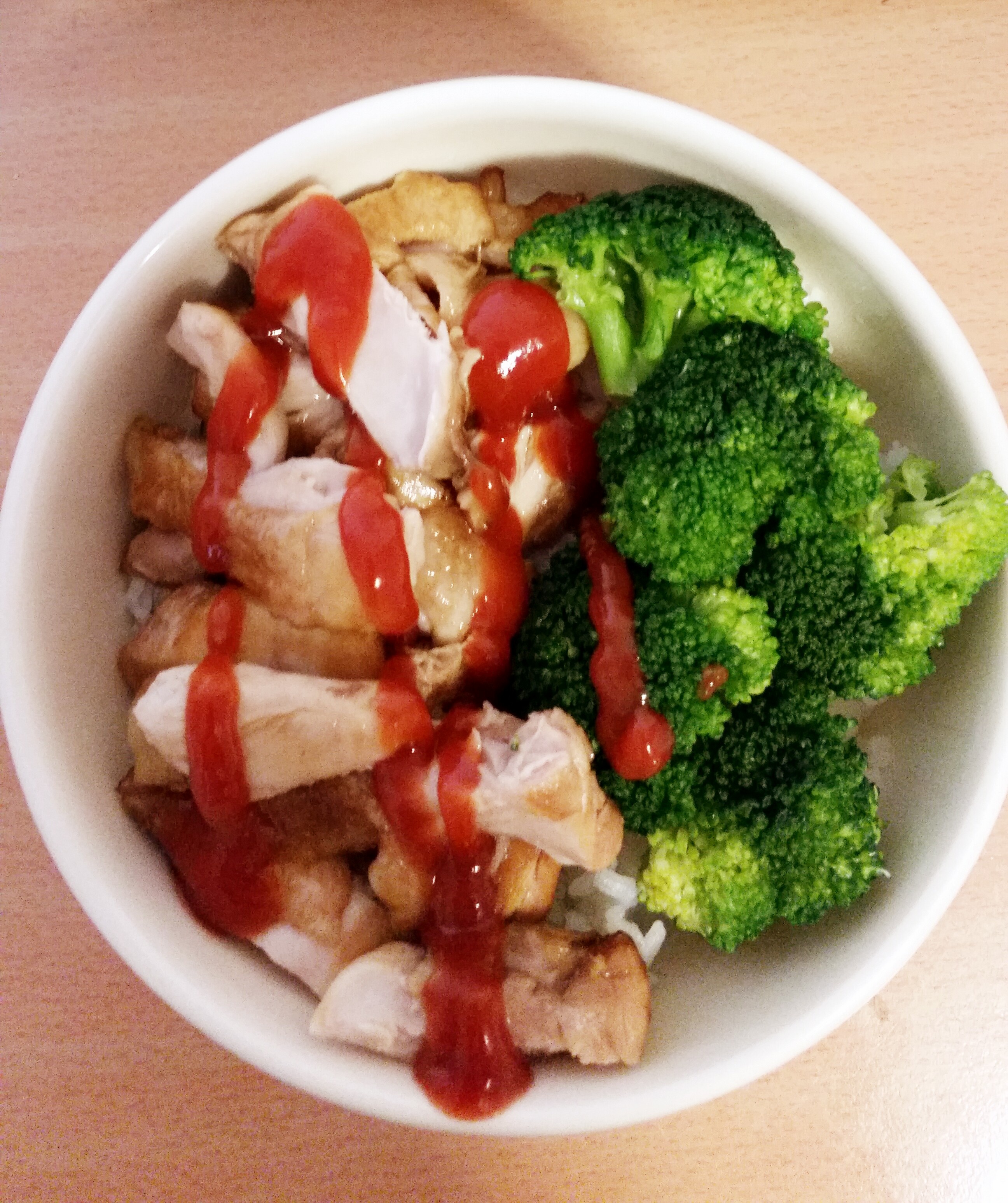 照烧鸡腿饭