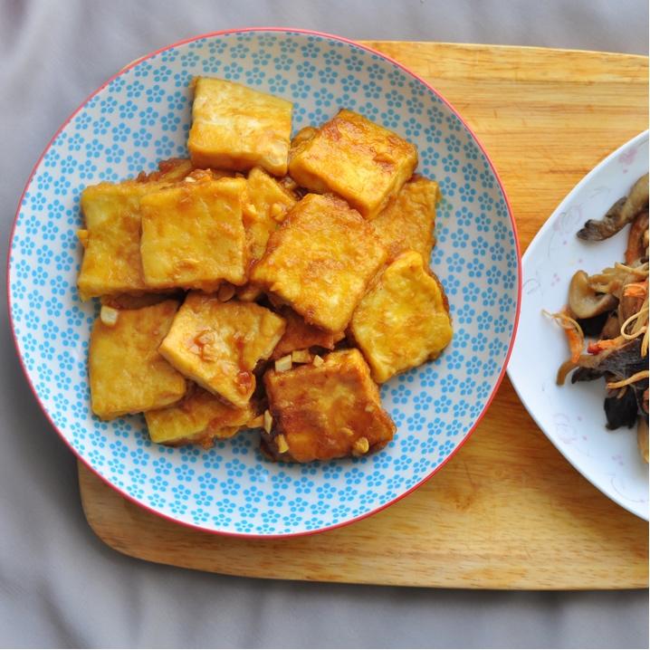 无敌好吃的香煎豆腐