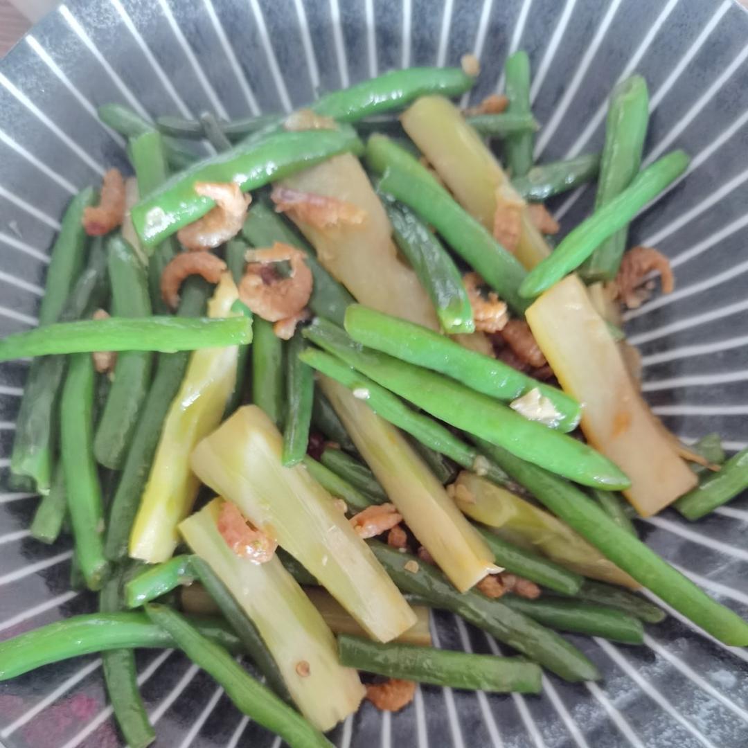 不油炸，素炒四季豆