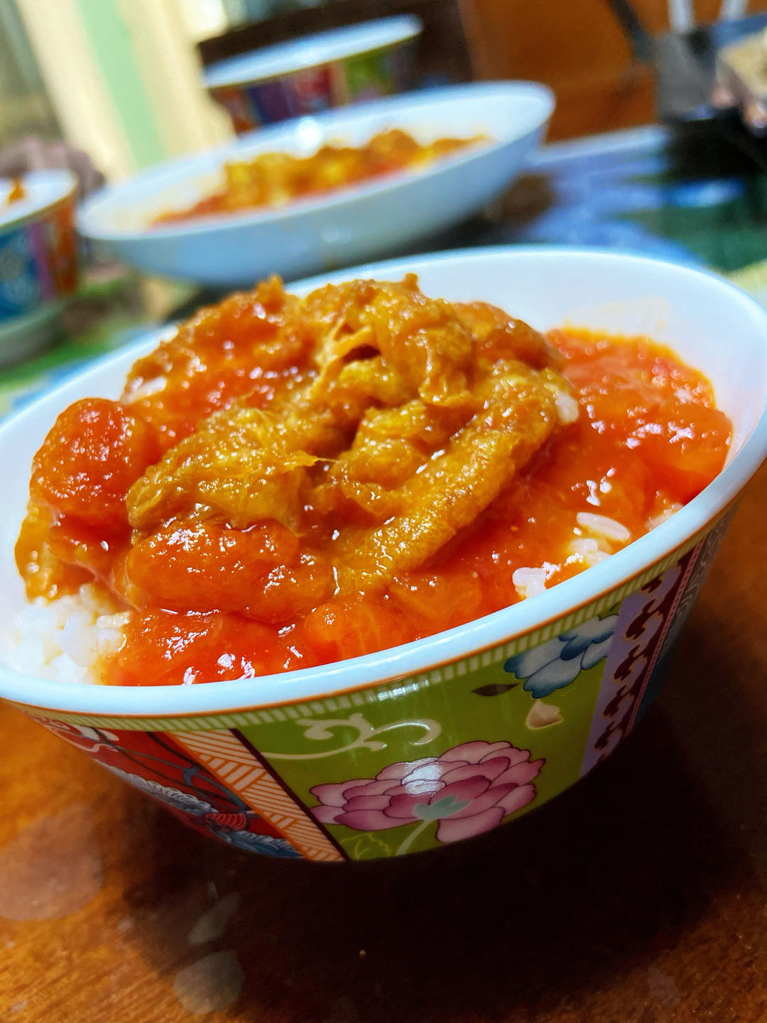 西红柿爆汁炸蛋