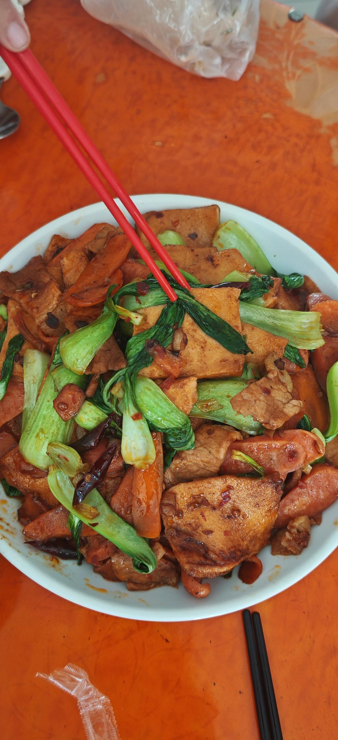 干锅千页豆腐