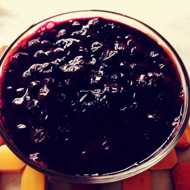 蓝莓果酱
