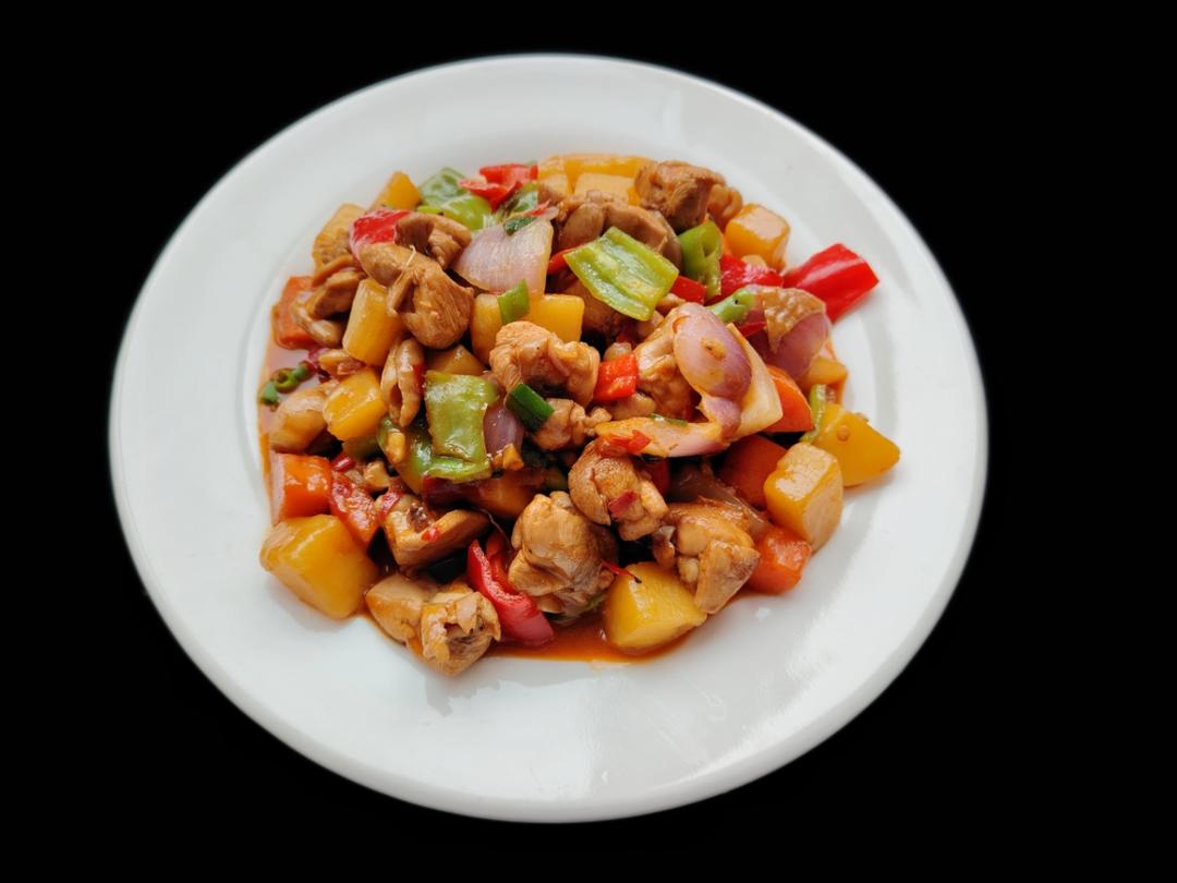 土豆胡萝卜炖鸡块