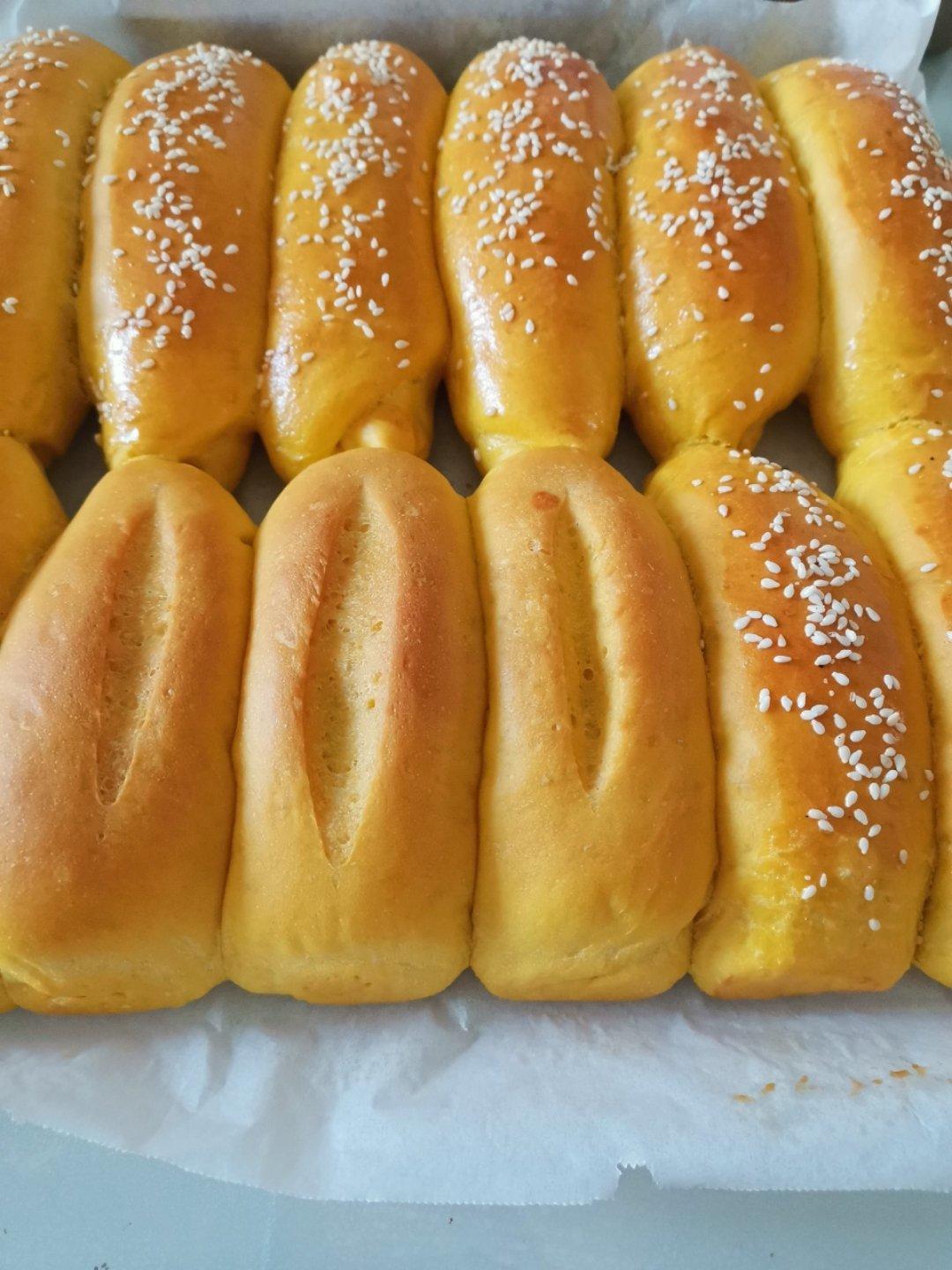 无一滴水的南瓜老面包