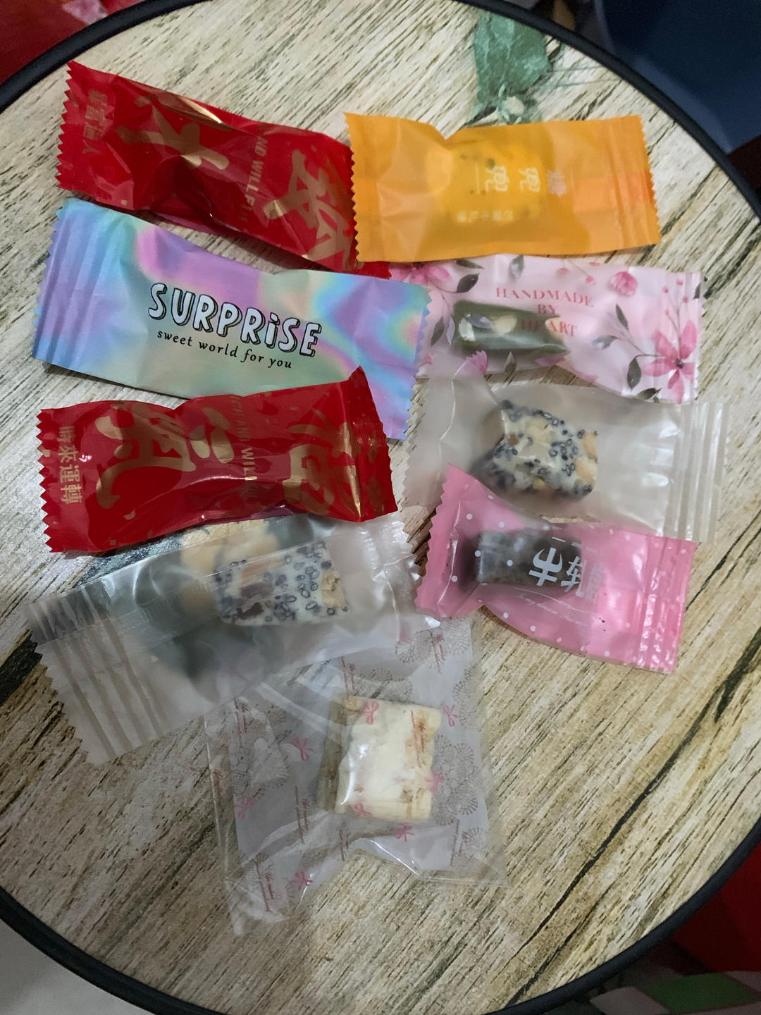 椰香味芒果牛轧糖