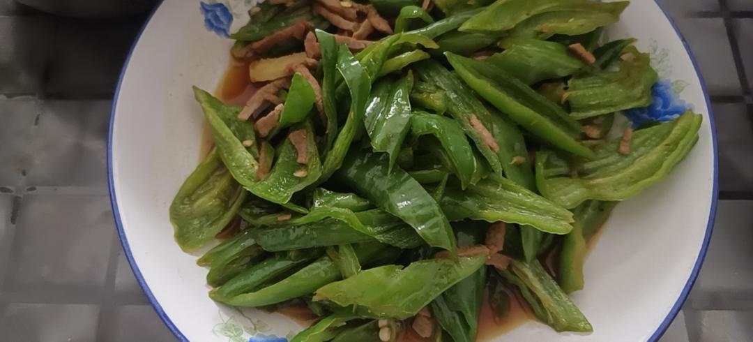 ㊙️超级下饭的青椒炒肉丝❗️吃三碗饭都不够