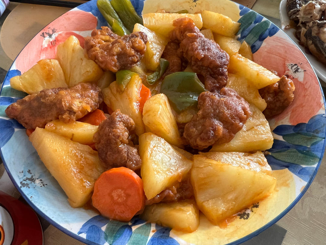 🍍酸甜菠萝咕噜肉