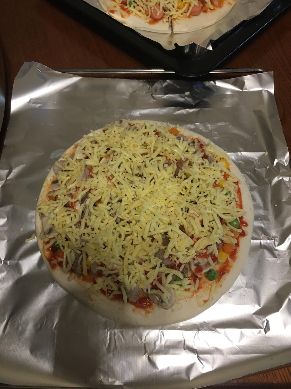 在家做披萨🍕做法超简单，保证你一学就会🙊🙊