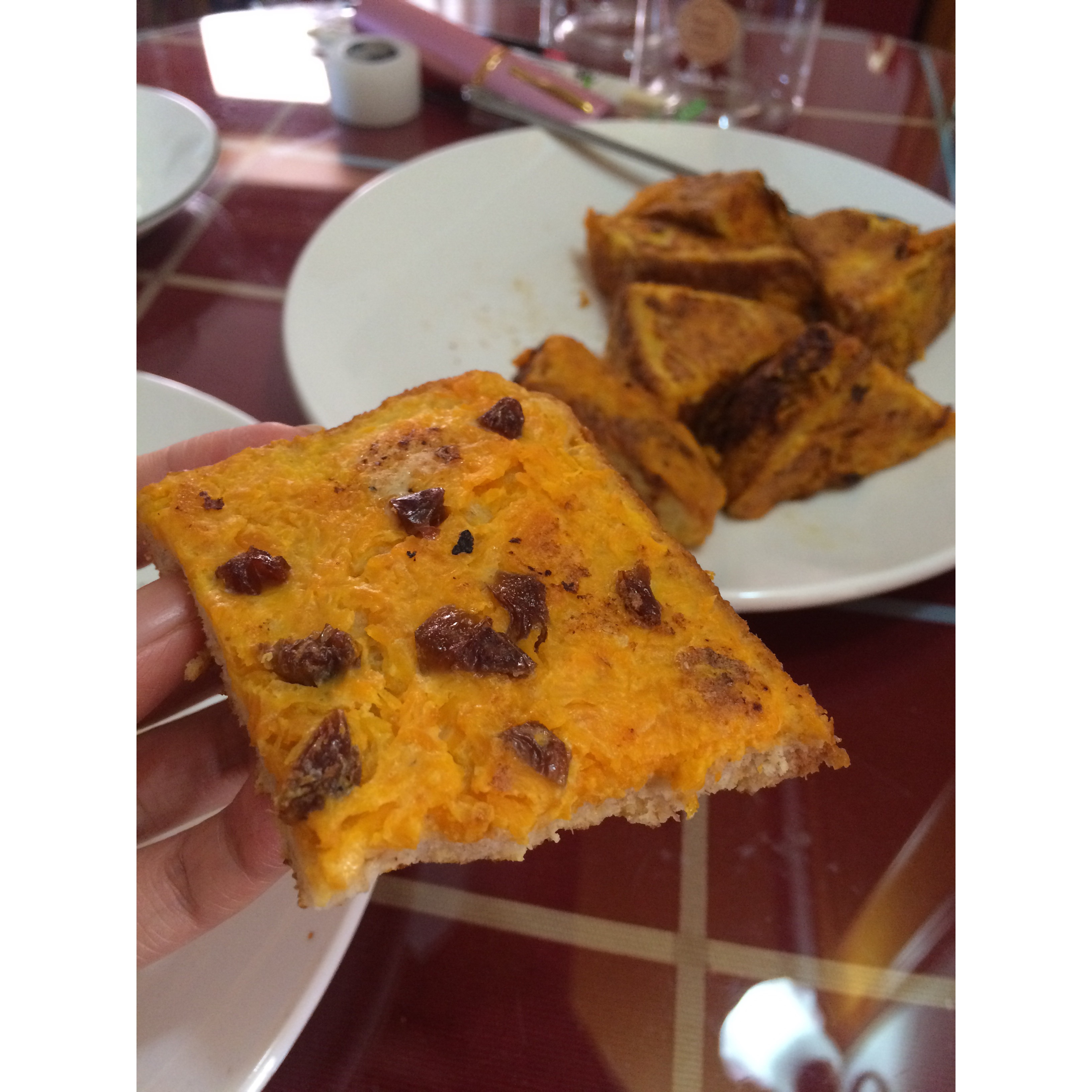 无油全麦紫薯西多士（快手健康早餐）