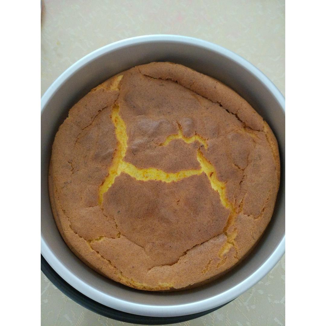 南瓜戚风蛋糕