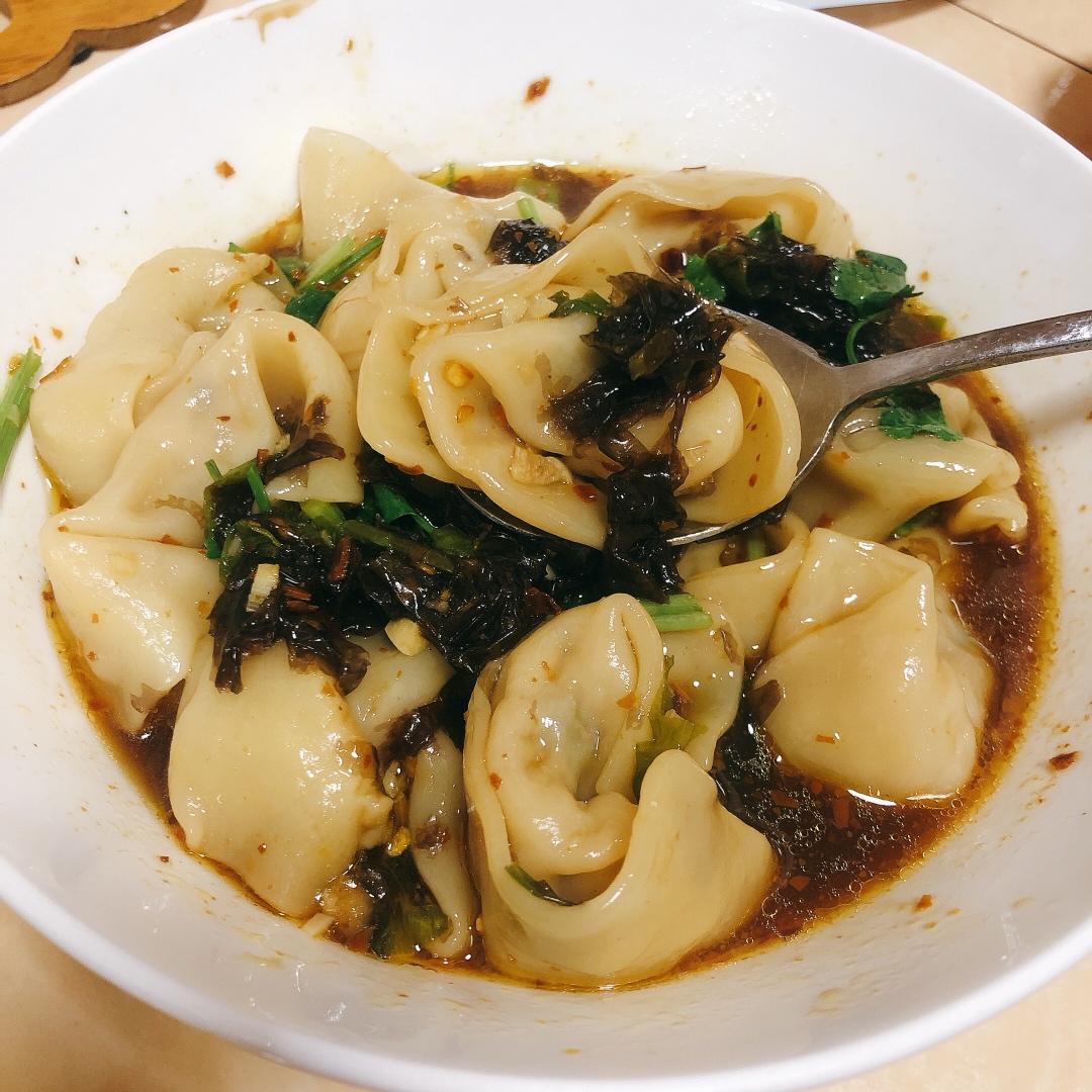 🔥好吃到汤汁都不剩❗️酸汤馄饨❗️