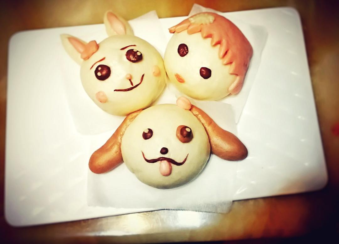 卡通兔子馒头