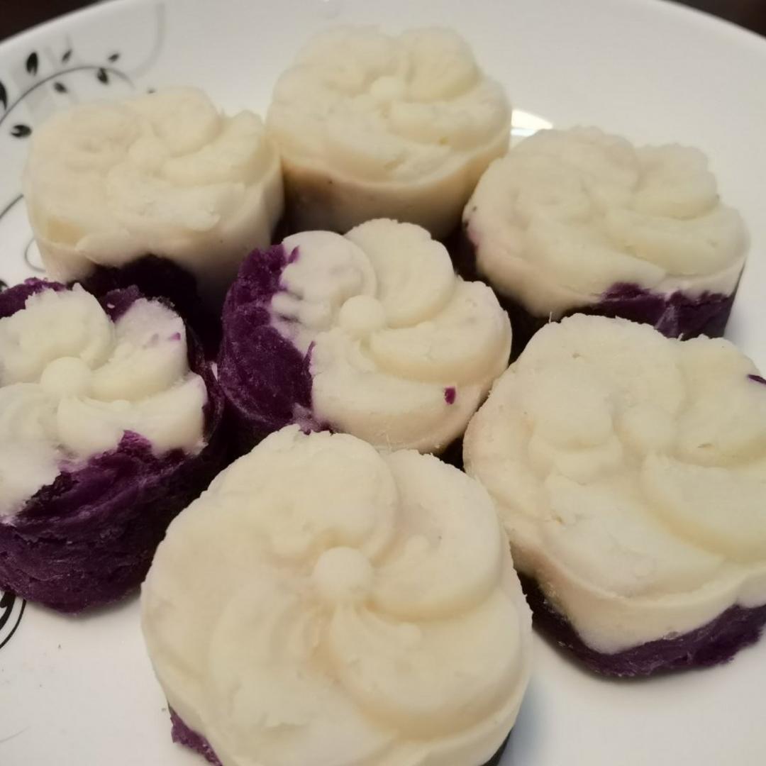 紫薯山药糕