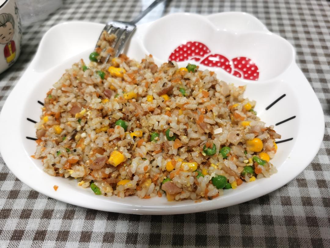 炒米饭蛋炒饭二十分钟快手家常