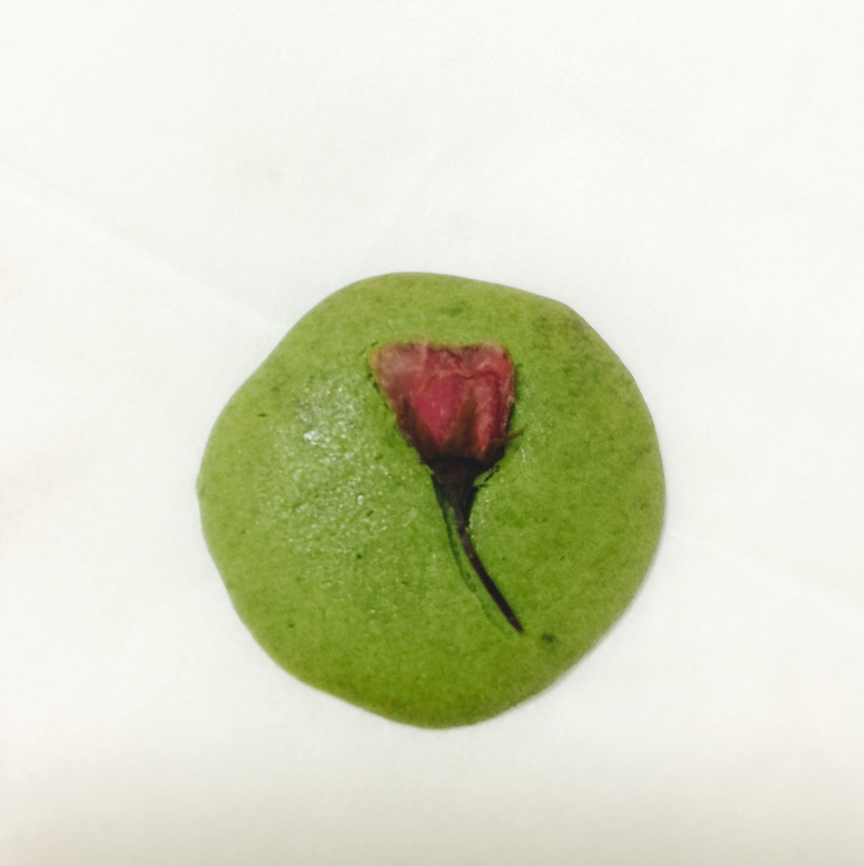 抹茶樱花饼