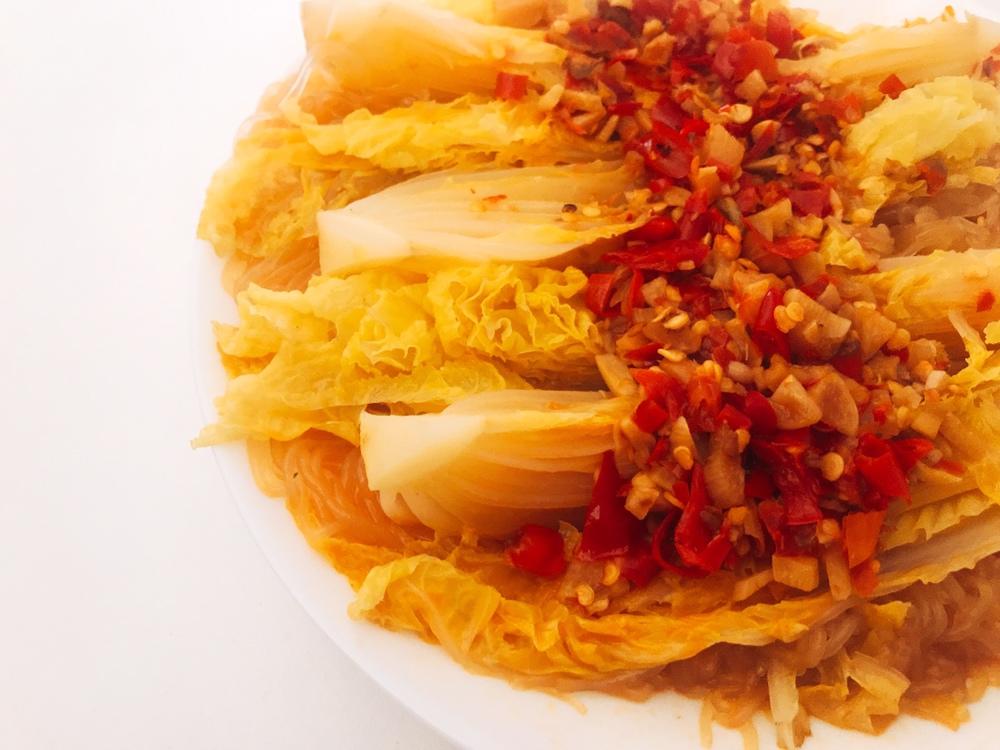 蒜蓉粉丝娃娃菜