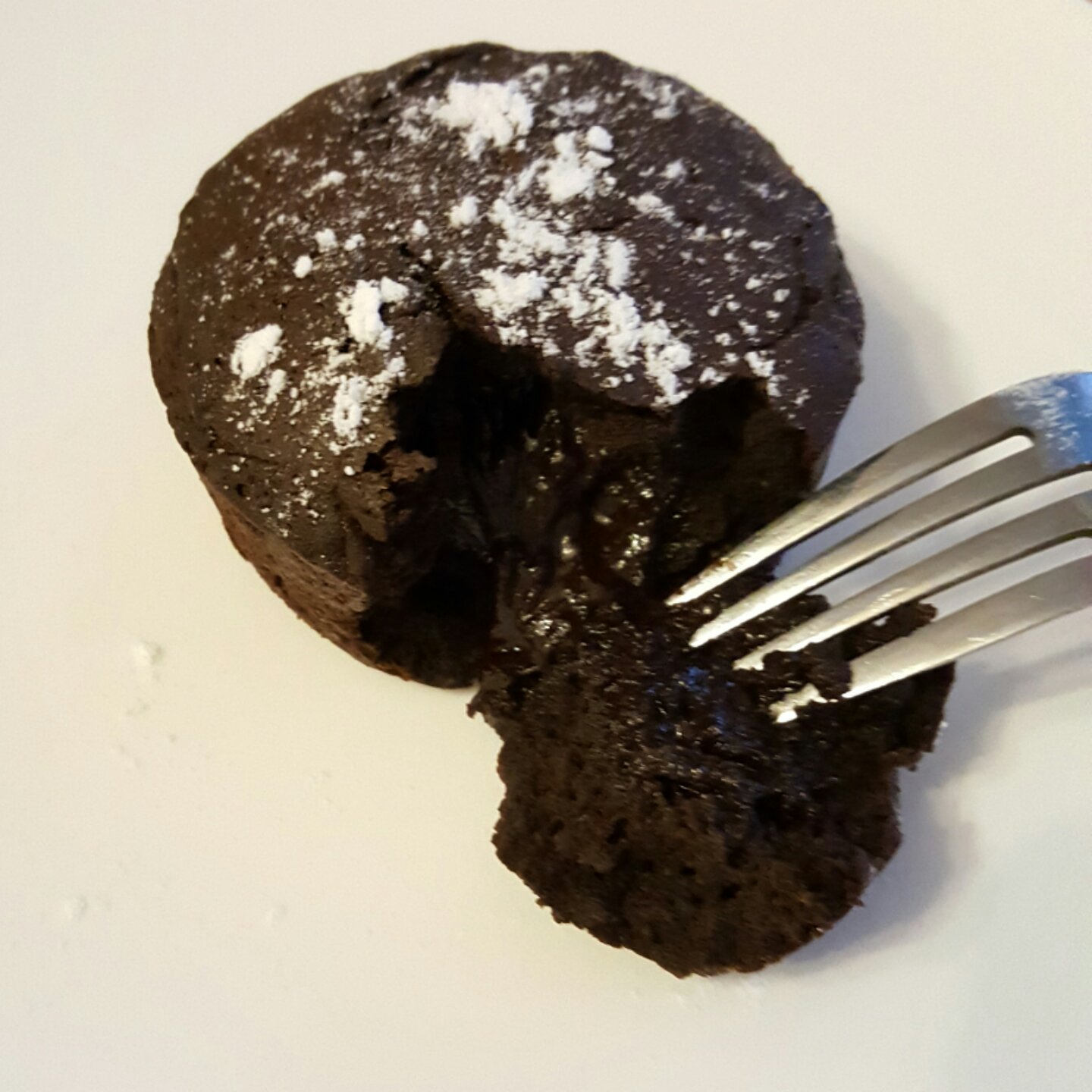 零基础巧克力熔岩蛋糕（1只量）