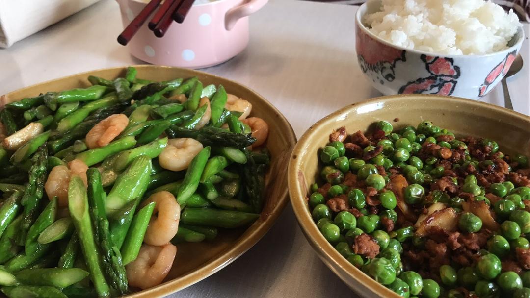 芦笋虾仁