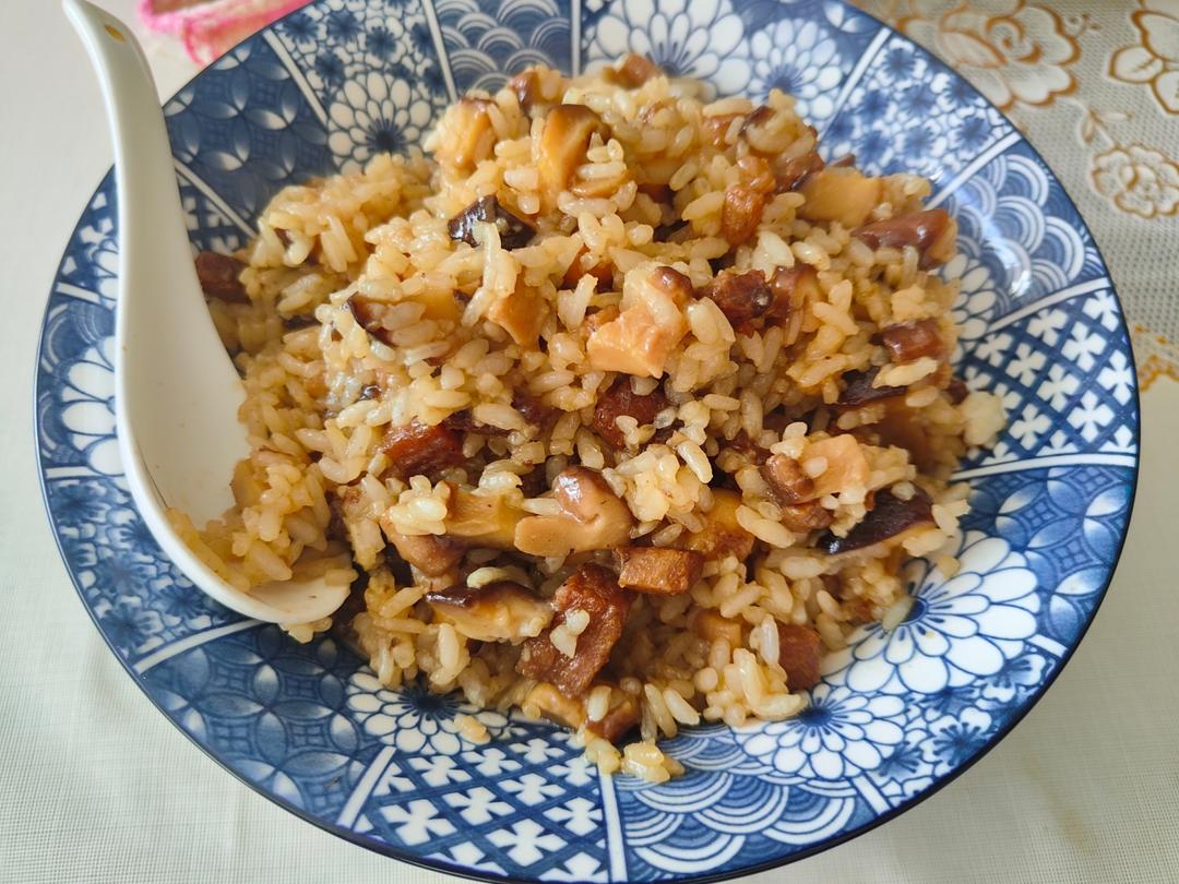香菇油饭