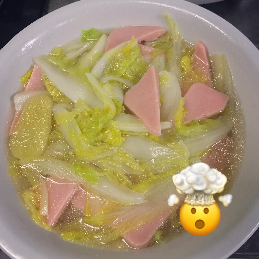 上汤火腿娃娃菜