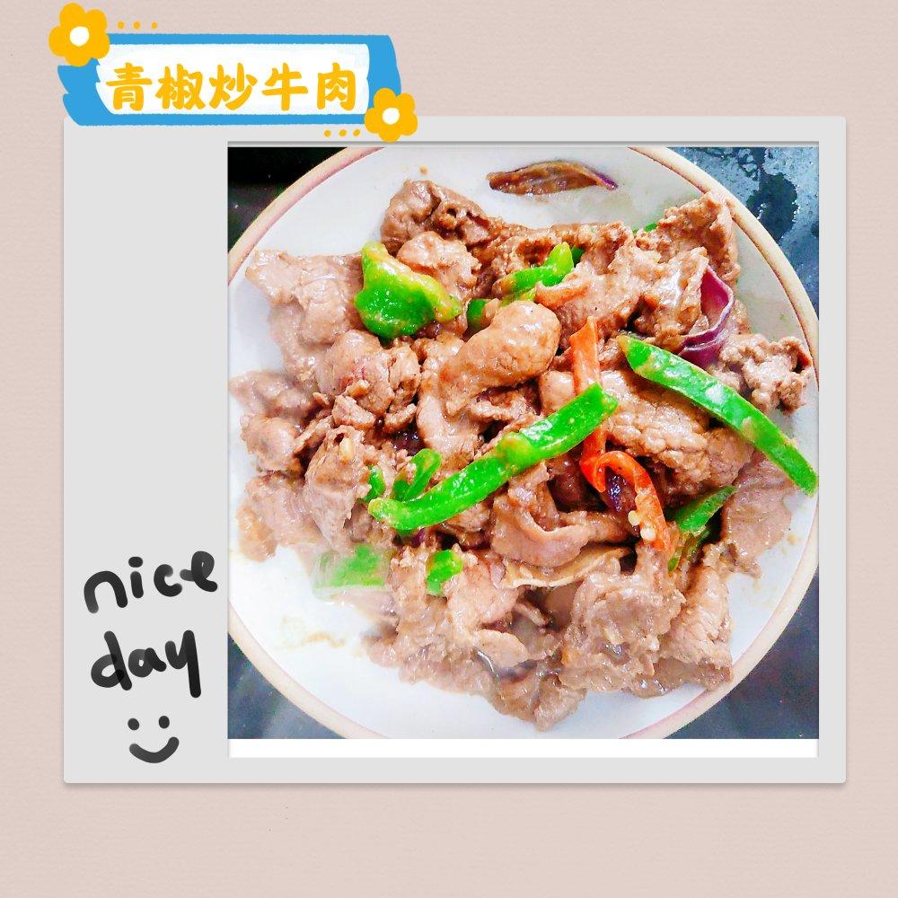 青椒洋葱炒牛肉丝