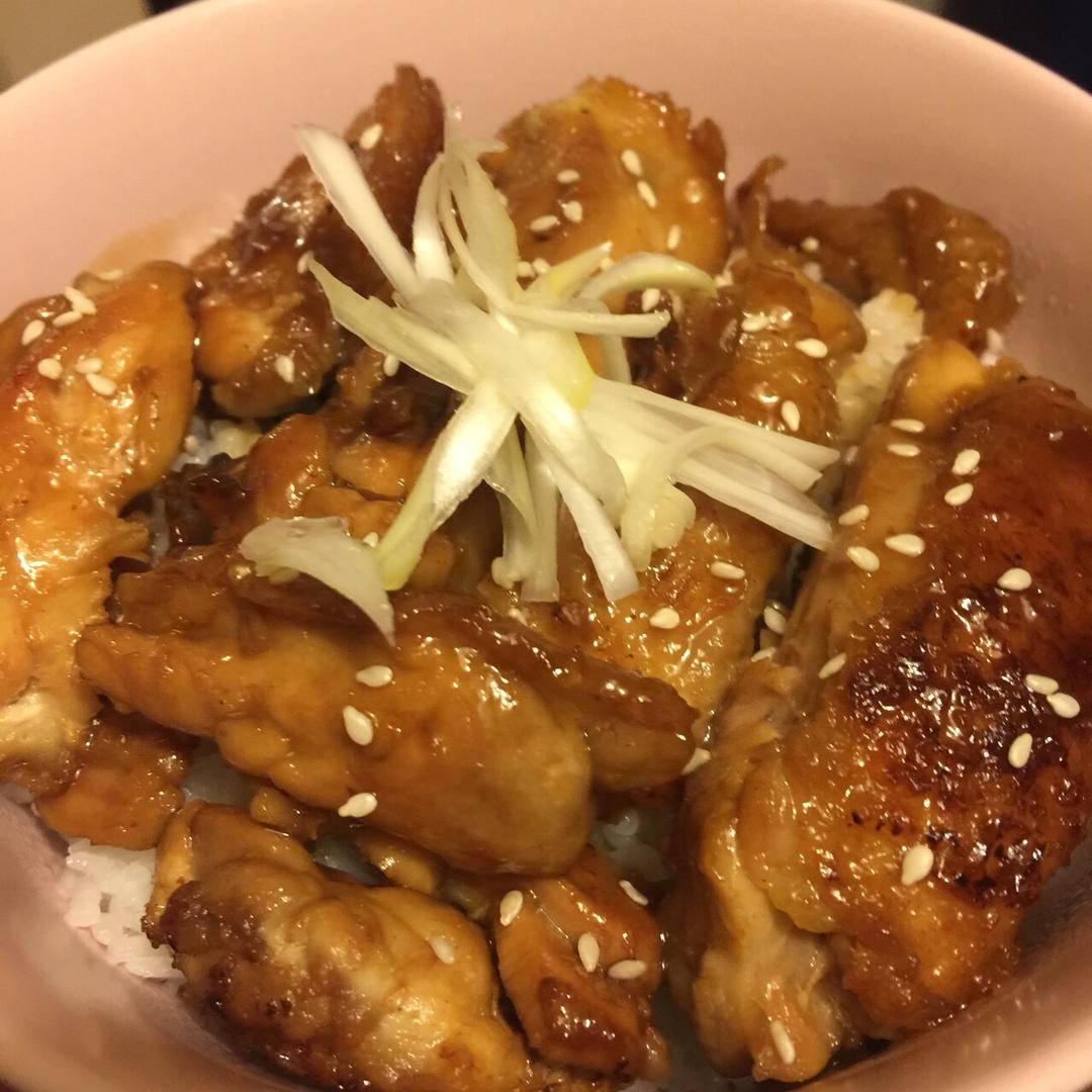 简单快手照烧鸡腿饭