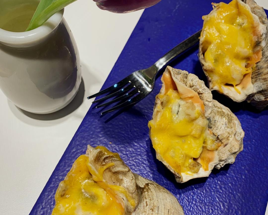 有肉香的杏鲍菇焗海螺的做法