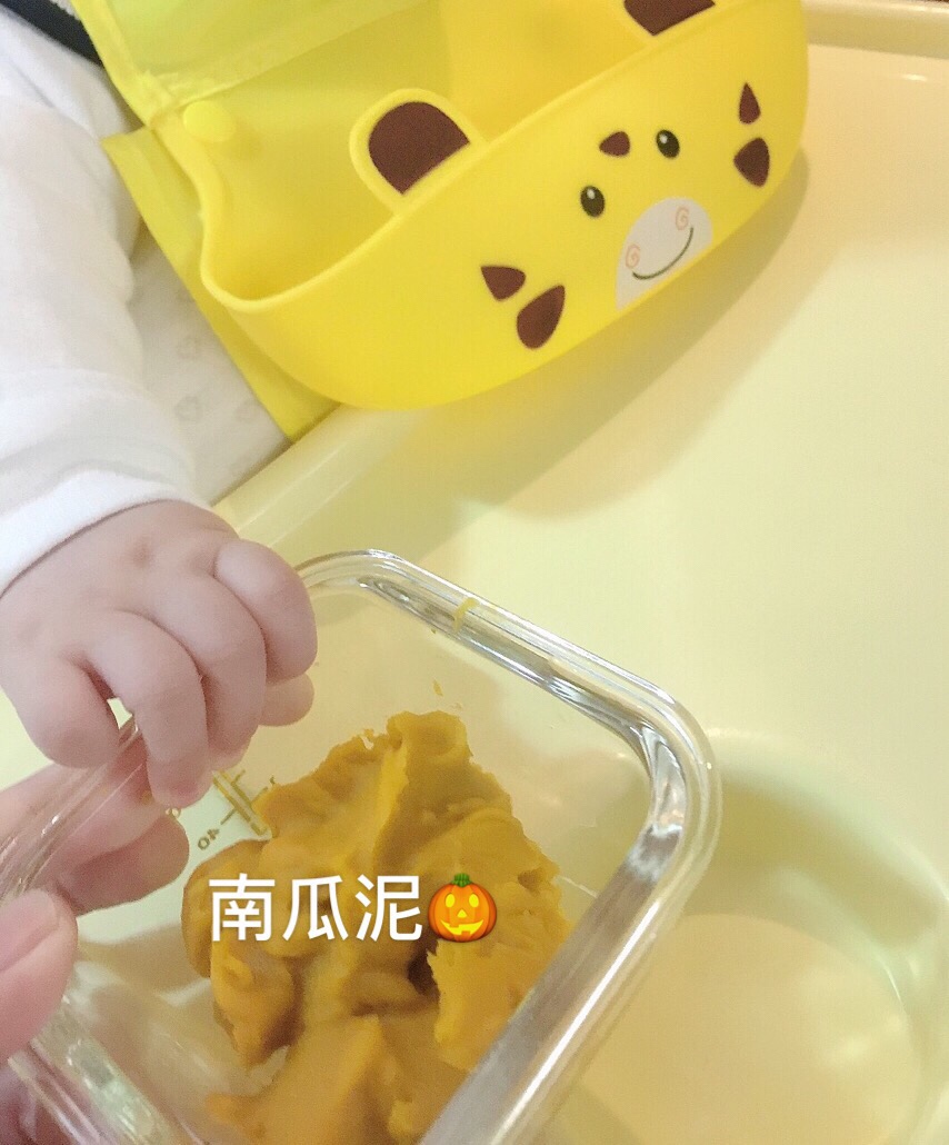 #6月龄#宝宝辅食~南瓜泥🎃的做法
