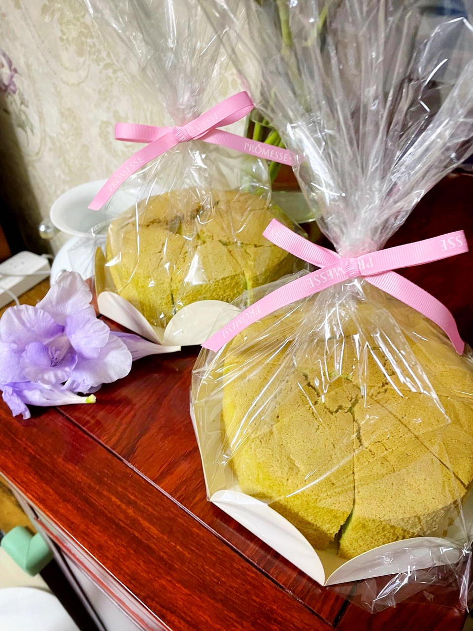 香兰戚风蛋糕pandan chiffon cake（香兰叶版）