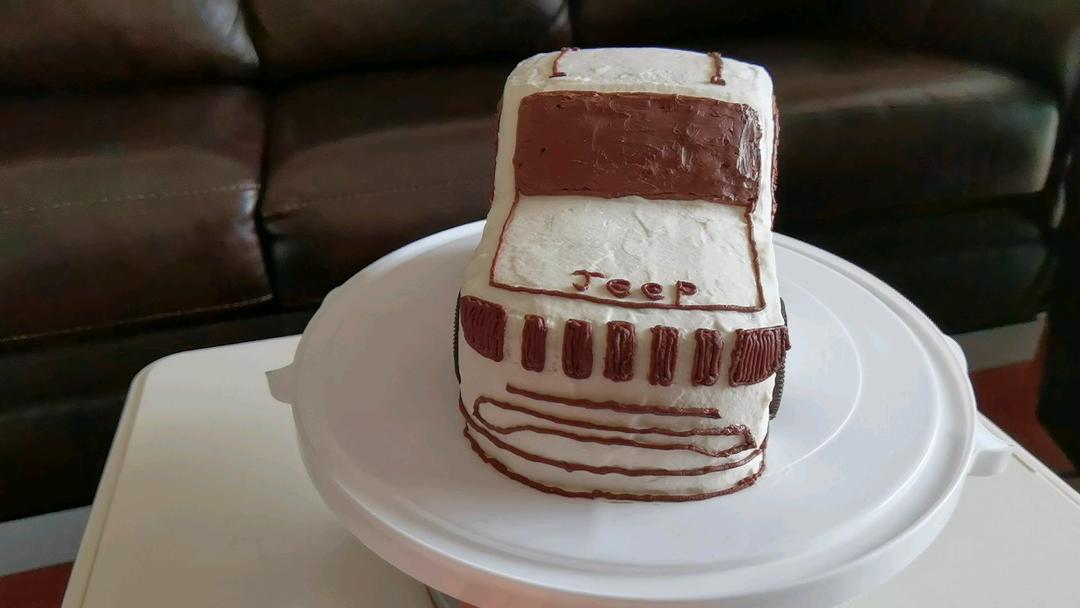 最潮的Jeep car cake汽车蛋糕