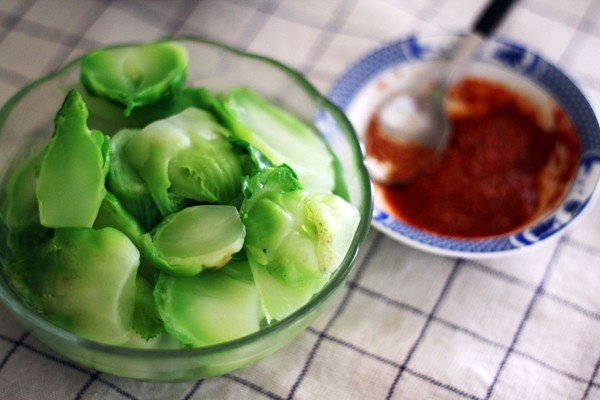 蘸水“儿菜”
